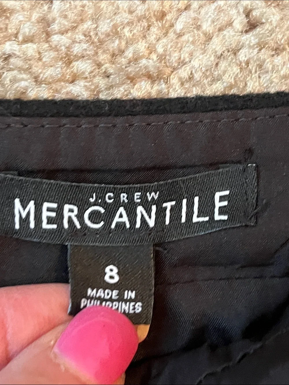 J. Crew Mercantile Wool Blend Ruffle Skirt